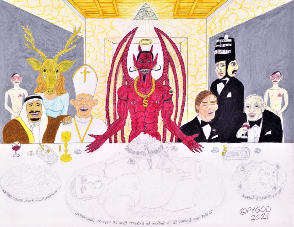 The Illuminati Supper part 8 (May 28, 2021) SatansSchlongs.com