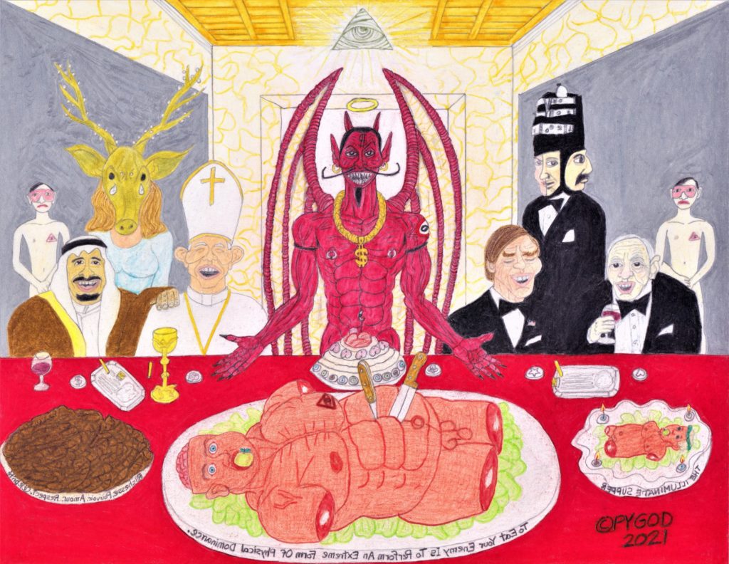 The Illuminati Supper (May 29, 2021) SatansSchlongs.com